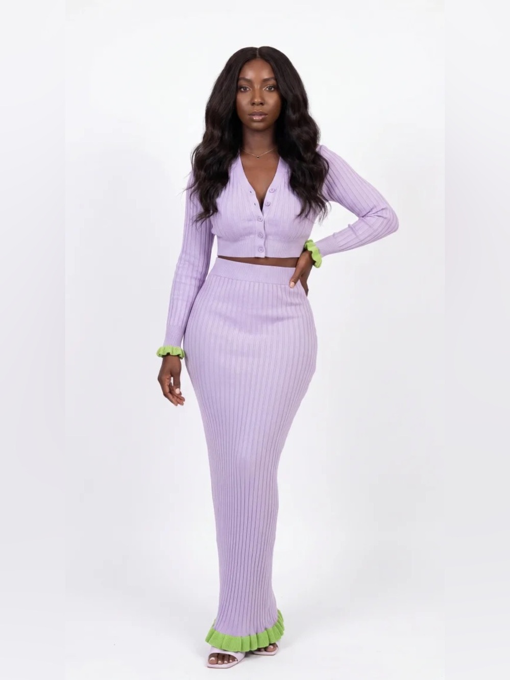 Lift Me Up Maxi Skirt Set
